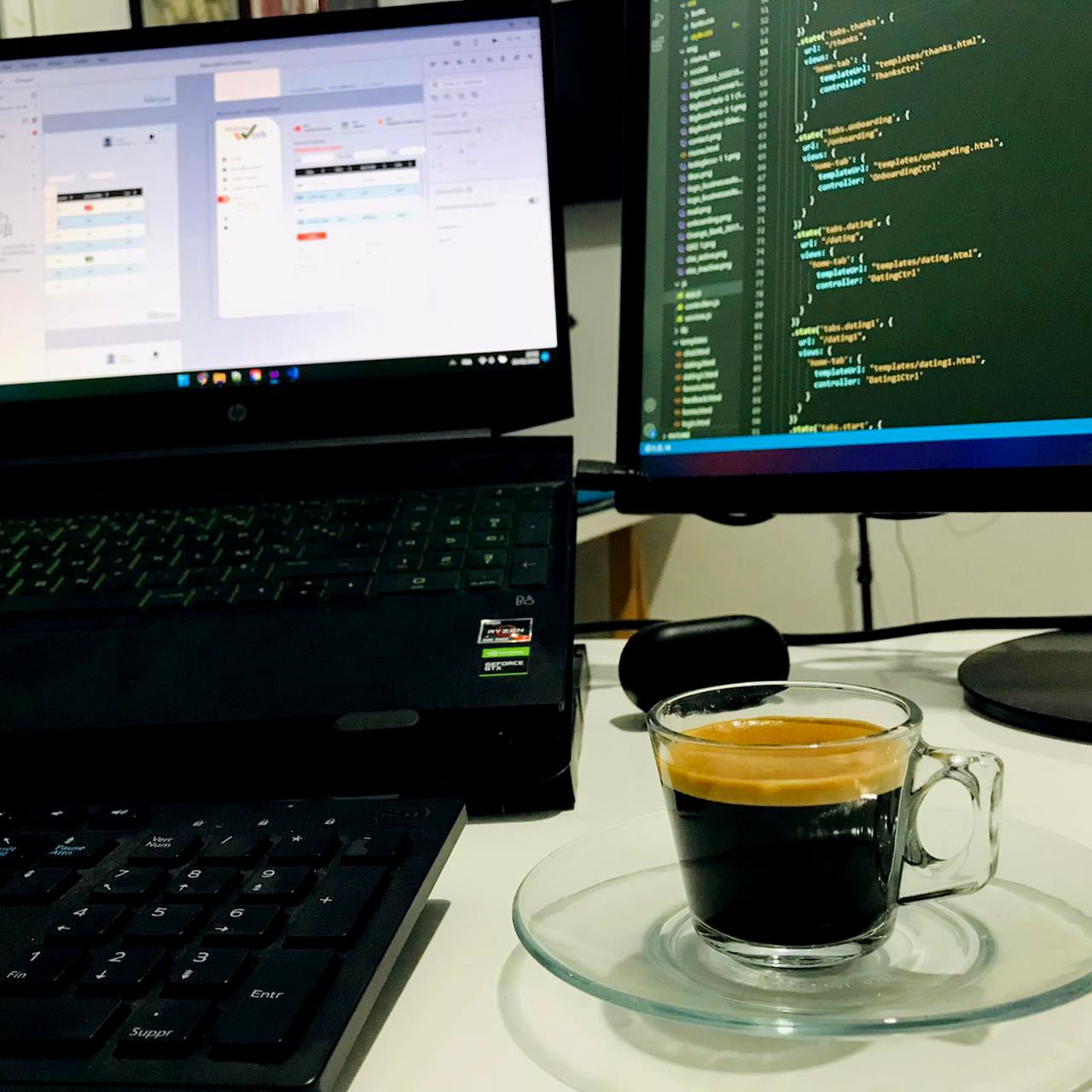 No coding without coffee